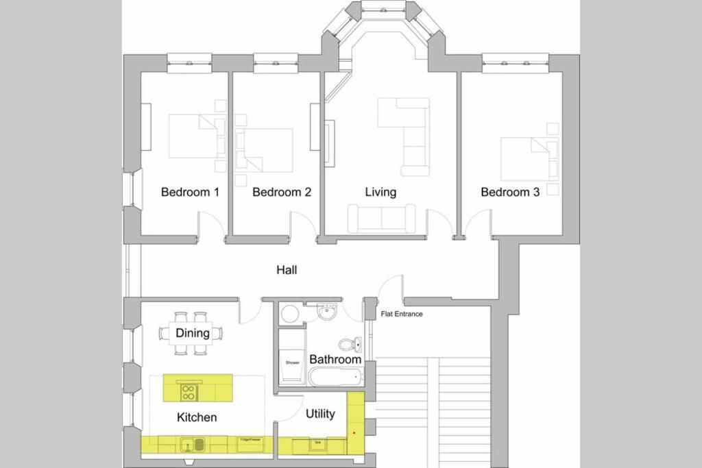 Royal Bank Flat Apartment Oban Ngoại thất bức ảnh